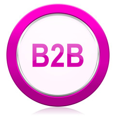 b2b violet icon
