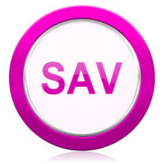 sav violet icon