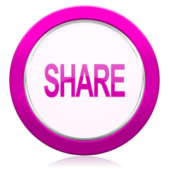 share violet icon