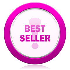 best seller violet icon
