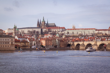 Prague in december (Charles Bridge)