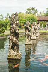 Fototapeta na wymiar Tirtagangga water palace