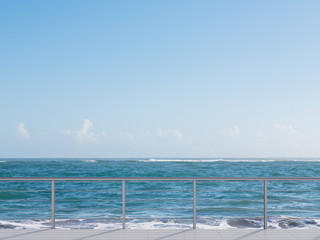 balcony near sea