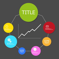 vector color infographic structure