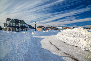 North America Suburban Snowfall