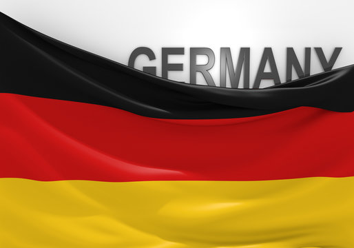 Germany flag and country name