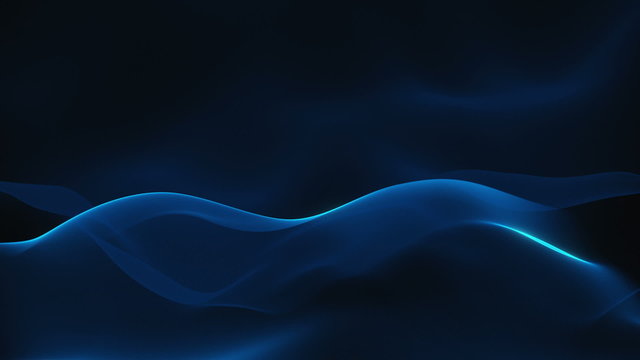 abstract background animation - waves (loopable)