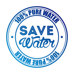 save the water