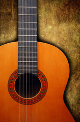 Obraz na płótnie Canvas Acoustic guitar