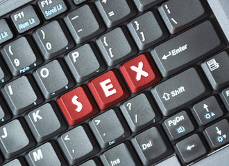 Sex key on keyboard