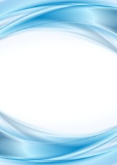 Abstract blue wavy background