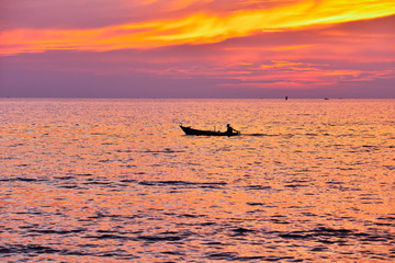Sunset on Phu Quoc
