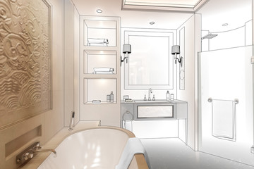Luxury Bathroom (project)