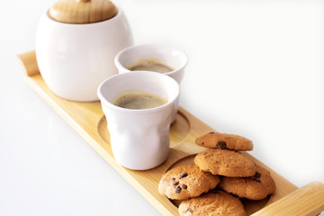 coffee and cookie