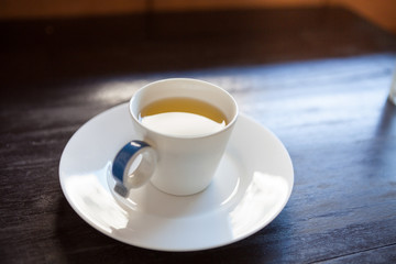 Cup of green tea