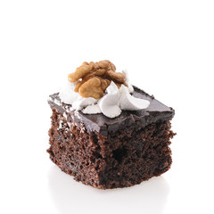 Fresh and Sweet Dessert Cakes Isolated