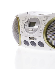 Obraz premium Portable MP3, CD, DVD Audio. Isolated