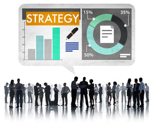 Information Planning Strategy Marketing Chart Concept