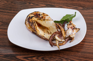 Grilled cuttlefish