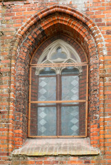 Fototapeta na wymiar View on church window