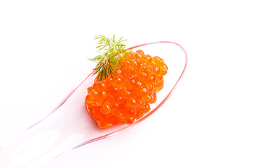 Luxury Golden Caviar Appetizer