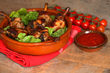 pilons de poulet