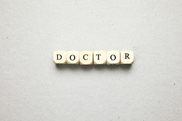 cubes with letter