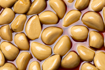 ニンニクの醤油漬け