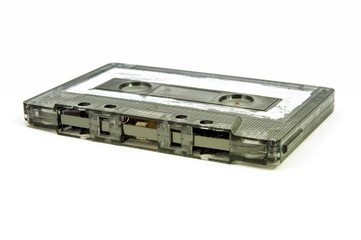 old cassette tape isolated