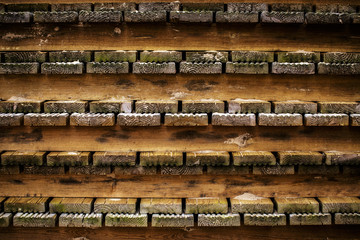 Wood boards background.