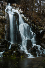 Fototapeta na wymiar Königshütter Wasserfall im Winter