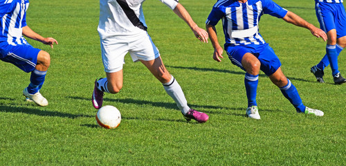 Obraz premium Soccer match