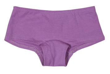 Women's panties isolated on white background.