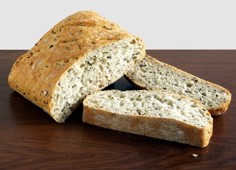 bread with grains