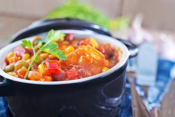 mix vegetables