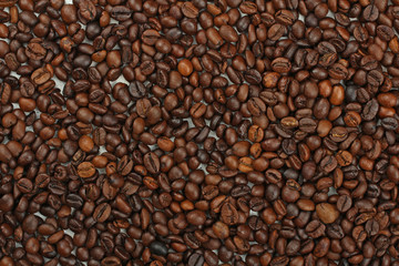 background of coffee beans