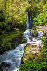 Fototapeta na wymiar Mclean Falls, Catlins, New Zealand