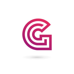 Letter G logo icon design template elements