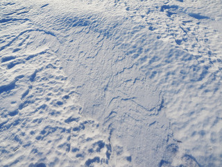 snow. background