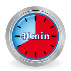 40 MINUTES ICON