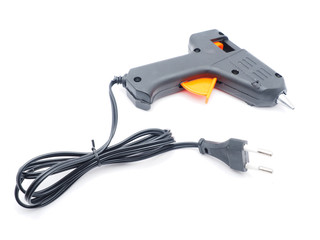glue gun on a white background