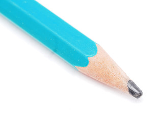 pencil on a white background