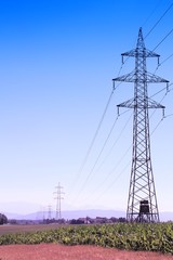 Fototapeta premium Austria infrastructure. Filtered color tone.