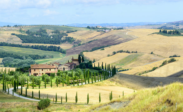 Crete Senesi (Tuscany, Italy)