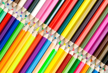 colorful  colored pencils for background