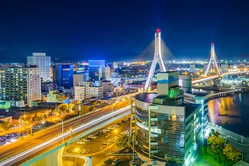 Foto op Plexiglas Aomori, Japan Cityscape © SeanPavonePhoto