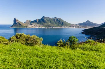 Foto auf Leinwand Hout Bay from Chapman’s Peak Drive © lenisecalleja