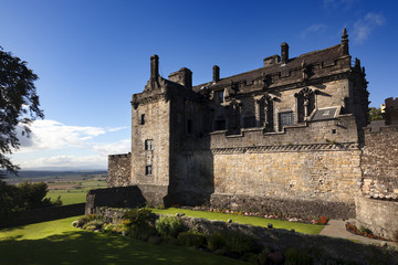 Fototapeta na wymiar Royal Palace at Stirling castle