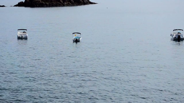 Boats Standing in Still Waters
