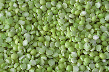 Fototapeta na wymiar Detail of dried yellow peas